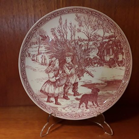 (65) (CK06065) Christmas Plate.The Blue Room Collection.20.00 euros.