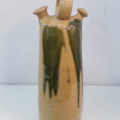 (CK07184) Glazed Ceramic Traditional Spanish Carafe.30cm High.10.00 euros.