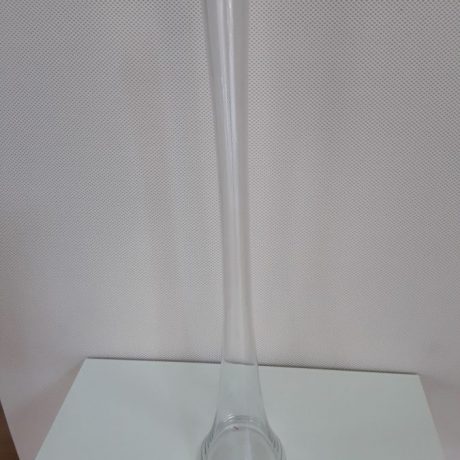 (25) (CK11025) Tall Glass Vase.60cm High.10.00 euros.