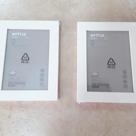 CK13129N NEW Ikea Photo Frames 13cm x 18cm Two Packs Of Two 6 euros