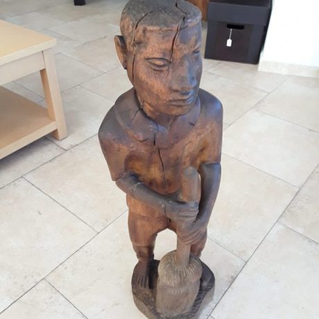 CK21017N Hand Carved Wooden African sculpture 83cm High 45 euros
