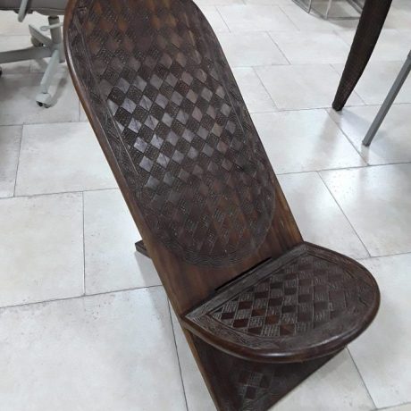 CK21036N Hand Carved Tribal African Lounge Chair 199 euros