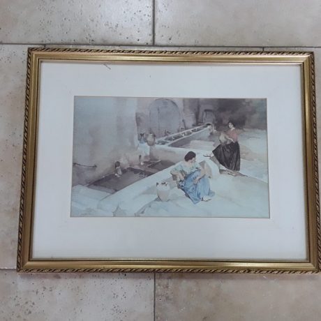 CK14119N Framed Water Colour Limited Adition Print Sir William Russell 44cm x 58cm 25 euros