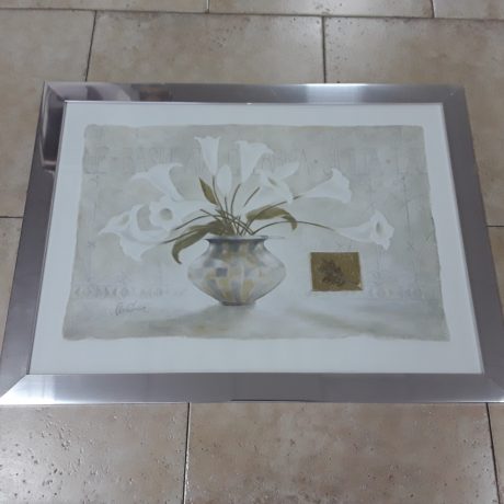 CK14029N Framed Lillies Print 58cm x78cm 30 euros