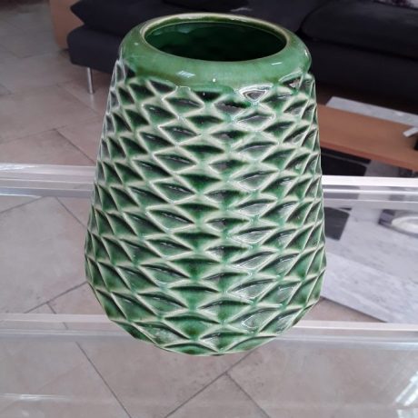 CK07001N Ceramic Glazed Flower Vase 18cm High 6 euros