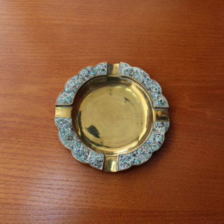 CK13123N Vintage Brass Ashtray 10cm Diameter 3 euros