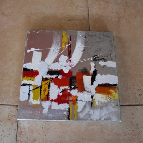 CK14057N Abstract Painting On Canvas 30cm x 30cm 12 euros