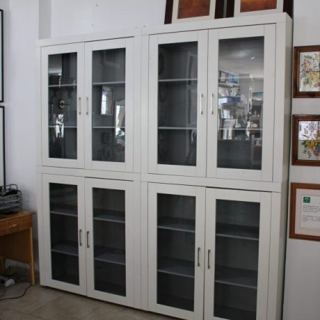 CK04025N Four Sectional Display And Storage Cabinet 240cm High 230cm Long 37cm Deep 300 euros