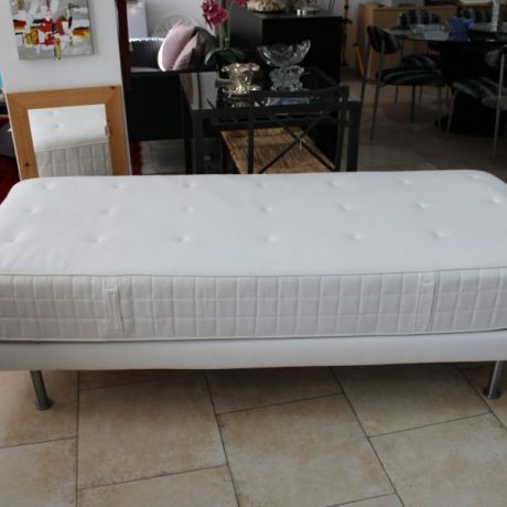 Single Ikea Bed Soft Foam Mattress 80cm Wide 200cm Long 24cm Thick Removable Washable Cover 79 euros