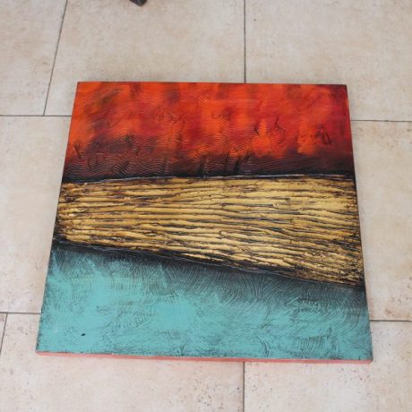 CK14073N Abstract Painting On Canvas 60cm x 60cm 25 euros