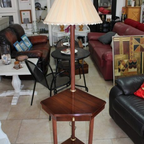 CK17007N One Drawer Wooden Lamp Table 160cm High 59 euros