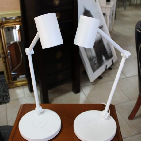 CK09088N Two Matching Adjustable Table Lamps 44 euros