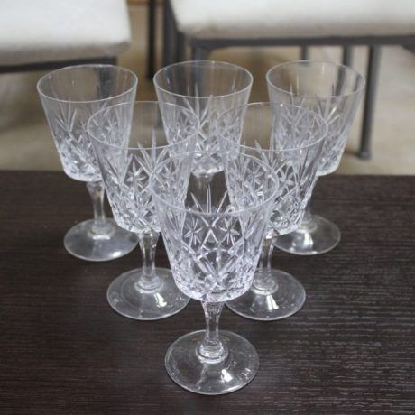 CK11040N Six Matching Sherry Glasses 14cm High 7cm Diameter 5 euros