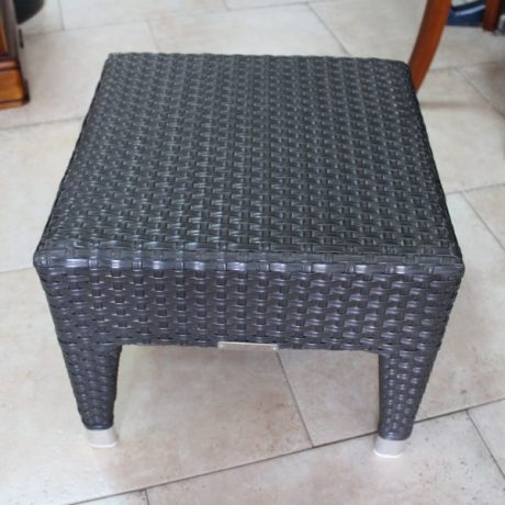 CK23008N Plastic Rattan End Table 43cm x 43cm 36cm High 20 euros