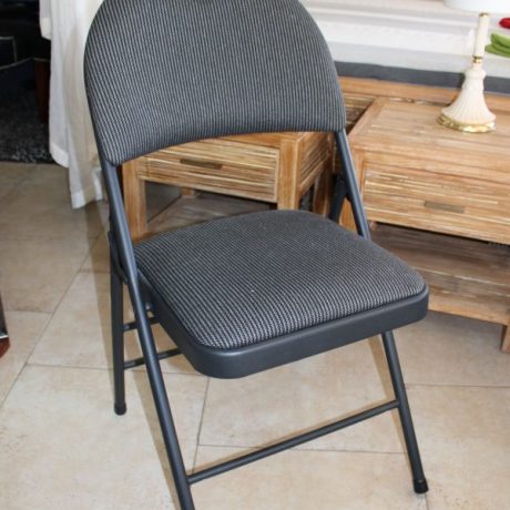 CK15008N Metal Framed Fold Away Cushioned Chair 25 euros