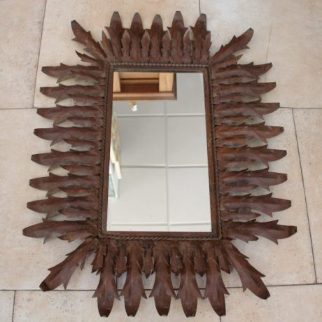 CK12019N Hand Made Metal Framed Vintage Wall Mirror