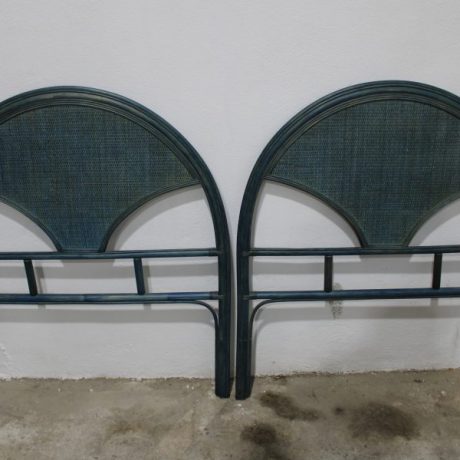 CK02020ST Two Matching Bamboo Framed Headboards 98cm Wide 113cm High 38 euros