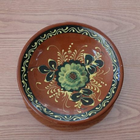 CK06111N Ceramic Glazed Deortive Wall Plate 17cm Diameter 3 euro