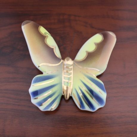 CK24032N Ceramic Glazed Wall Mounted Butterfly 10cm x 12cm 3 euros