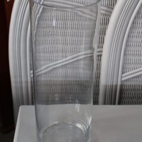 CK11055N Glass Tubular Vase 12cm Diameter 35cm High 6 euros