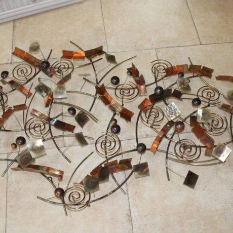 CK13161N Decortive Metal Wall Art 120cm Long 56 euros