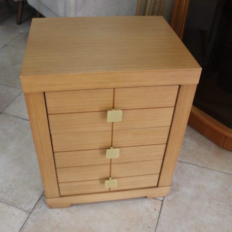 CK04044N Three Drawer Wooden Single Bedside Cabinet 58cm High 37cm Deep 46cm Wide 34 eur
