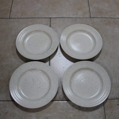 CK06113N Four Matching Ceramic Side Plates 20cm Diameter 2 euros