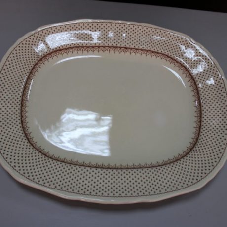 CK06117N Vintage Ceramic Oval Platter Made In England 34cm x 27cm 4 euros