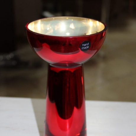 CK11024N Hand Made Coloured Glass Vase 20cm High 4 euros