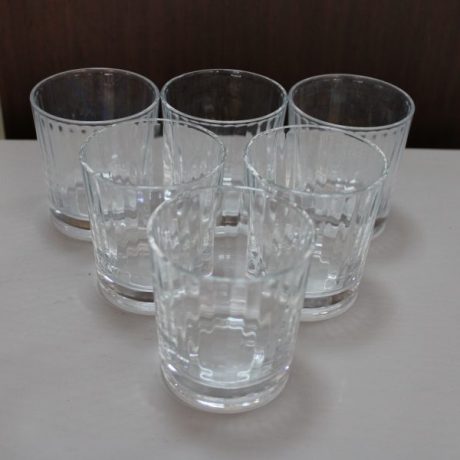 CK11255N Six Matching Whiskey Glasses 7cm Diameter 8cm High 5 euros