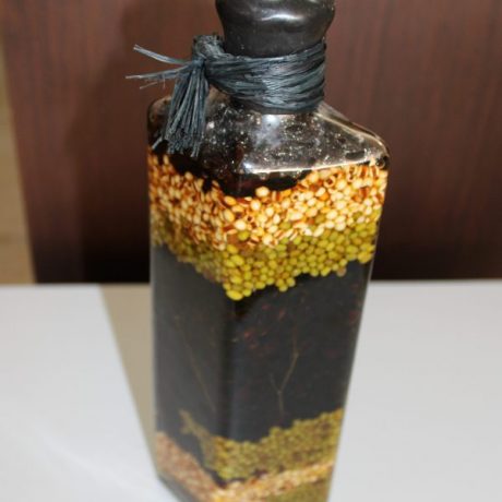 CK11288N Fermented Seeds Decortive Bottle 30cm High 4 euros