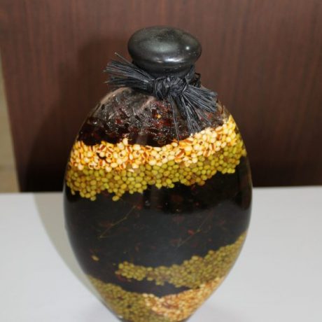 CK11289N Fermented Seeds Decortive Bottle 26cm High 1 4 euros