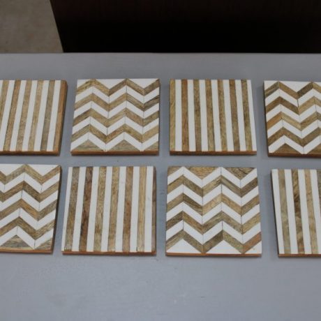 CK13136N Eight Matching Coasters 10cm x 10cm 5 euros