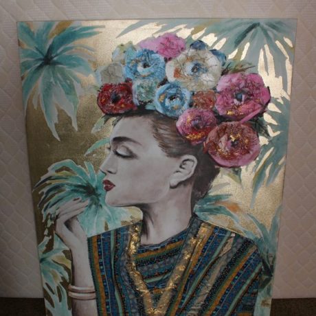 CK14292N Textured Painting On Canvas 80cm x 100cm 59 euros