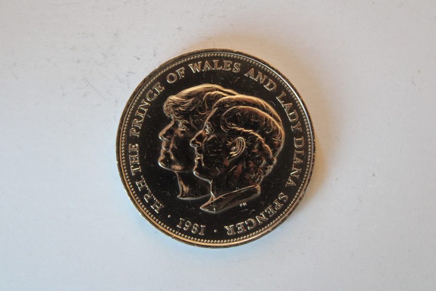 2 CK33018H 1981 H.R.H The Prince Of Wales And Lady Diana Spencer Commemorative Medal 10 euros