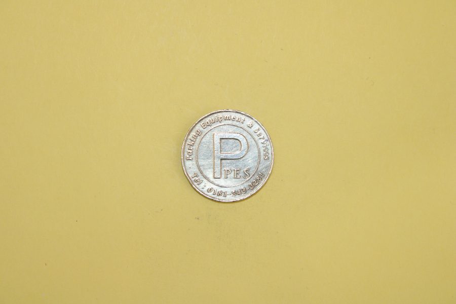 2 CK33139H The PES Parking EquipmentAnd Services Token United Kingdom 8 euros